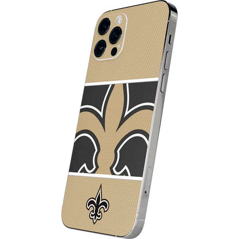 NFL New Orleans Saints Zone Block iPhone 12 Pro Skin